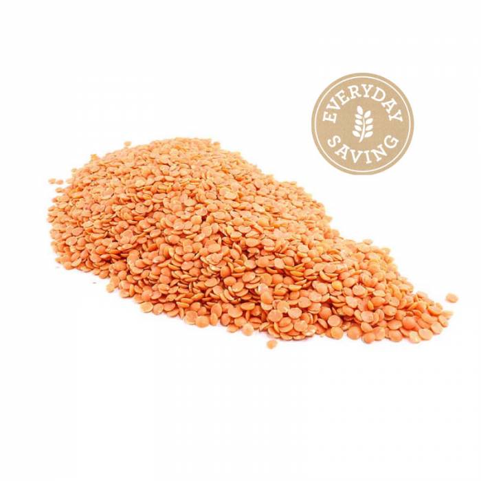 Organic Red Split Lentils - The Source Bulk Foods Shop