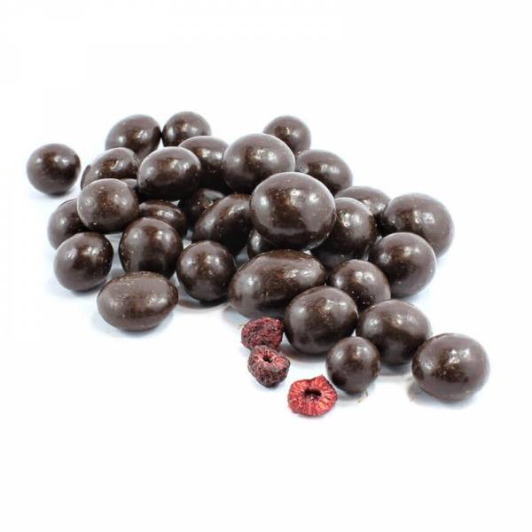 Dark Chocolate Organic Raspberries image
