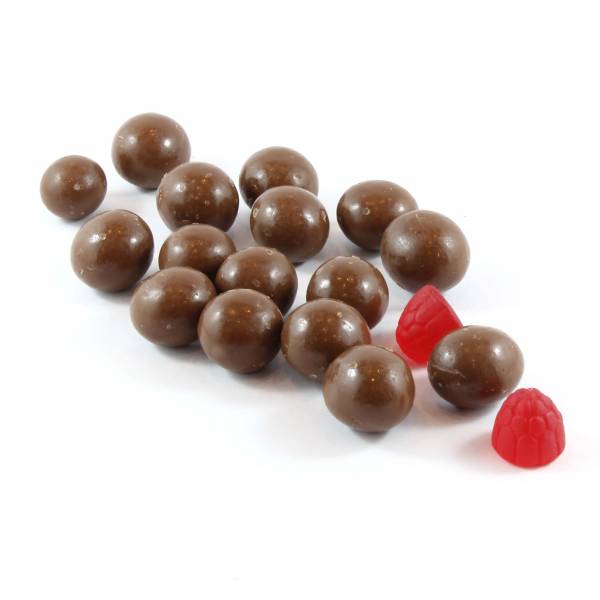 Dark Chocolate Raspberry Bullets image