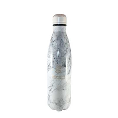 The Source Stainless Steel Marble Water Bottle 750ml image