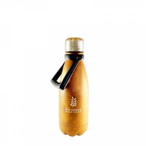 The Source Stainless Steel Water Bottle 350ml with handle image