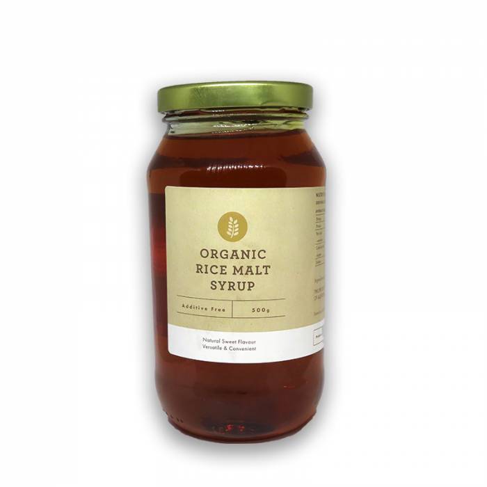 GnG Organic Rice Malt Syrup 500g The Source Bulk Foods Shop malt-sugar