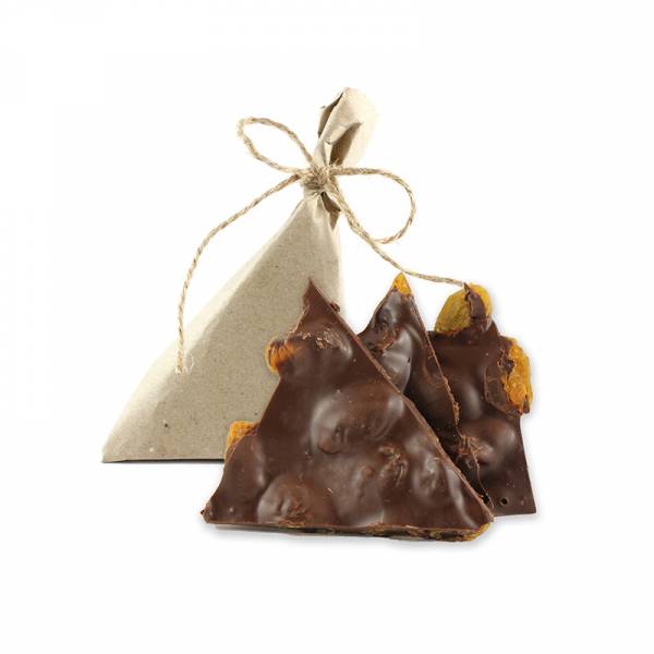 Rum and Raisin Dark Chocolate Slab 100g image