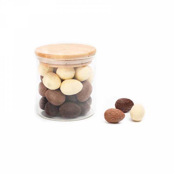 GnG Mini Good Eggs Dark, Milk and White Chocolate 280g image