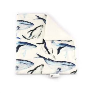 Bamboo Cleaning Cloth - Whales image
