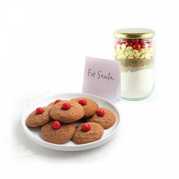 Cookie Jar Mix - Rudolph's Red Nose Cookies with White Chocolate 495g image