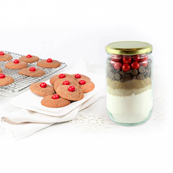 Cookie Jar Mix - Rudolph's Red Nose Cookies with Milk Chocolate 495g image