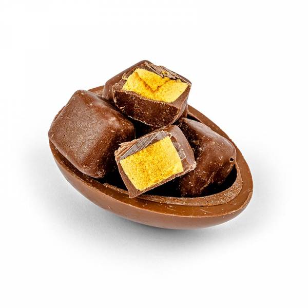 Loaded Easter Egg with Choc Honeycomb 125g image