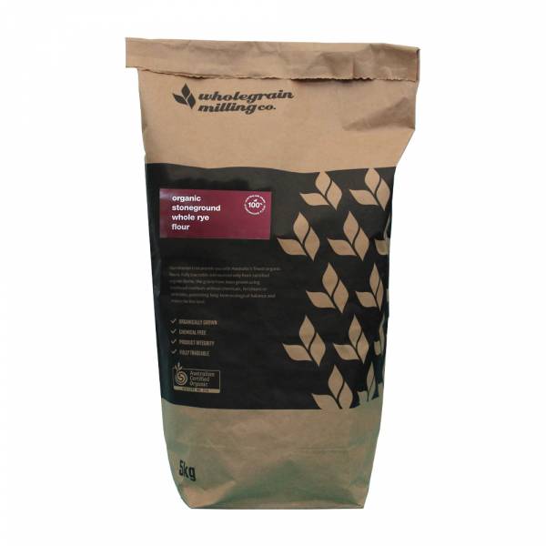 Australian Organic Rye Flour 5KG image