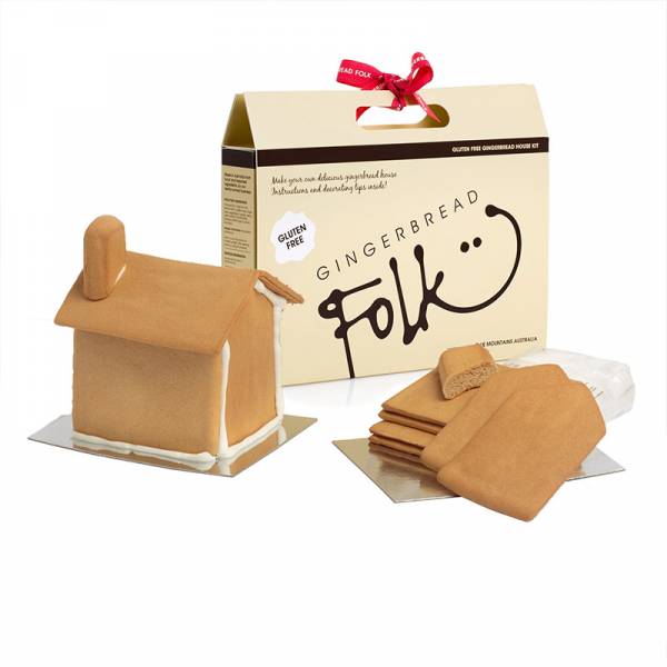 Gingerbread Folk Gluten Free Gingerbread House Kit 600g image