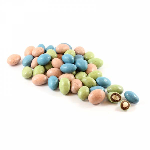 Tri-Coloured Choc Coated Almonds image