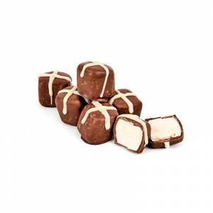 Milk Chocolate Marshmallows Criss Cross image