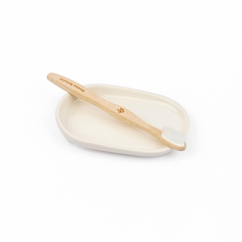 91130 - Bamboo Toothbrush Handle with Head Bamboo Toothbrush Handle image