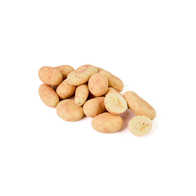 30456 - White Chocolate Freeze Dried Peaches White Chocolate Freeze Dried Peaches image