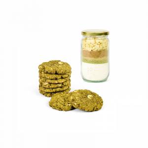Cookie Jar Mix - Matcha and White Chocolate 450g image